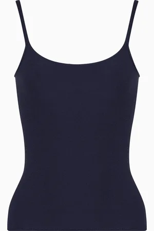 Giorgio Armani Top de ottoman de viscosa