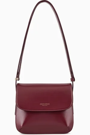 Giorgio Armani Bolso la Prima de piel graneada