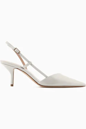 Giorgio Armani Zapato destalonado de piel