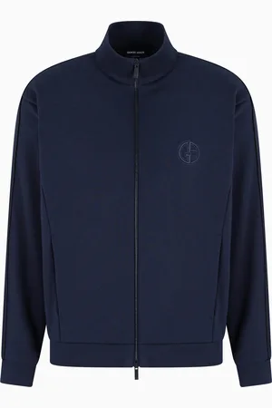 Giorgio Armani Sudadera tipo c??rdigan de algod??n y cachemira