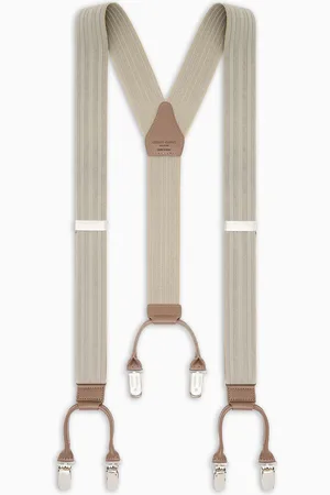 Giorgio Armani Tirantes de cinta y piel