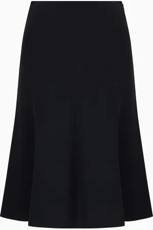 Giorgio Armani Falda a media pierna de seda