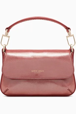 Giorgio Armani Bolso la Prima Soft tama??o mini de nobuk brillante