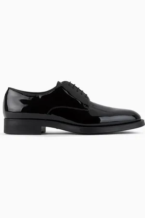 Giorgio Armani Mocasines de terciopelo y piel