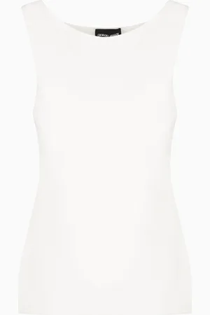 Giorgio Armani Top de seda pura