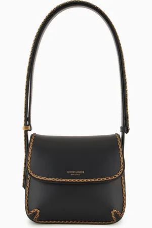 Giorgio Armani Bolso de mano en piel efecto pelo de vaca