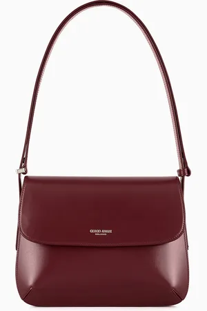 Giorgio Armani Bolso la Prima tama??o mediano de piel graneada