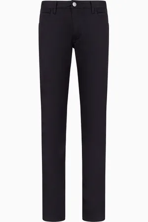 Giorgio Armani Pantalones de cinco bolsillos de algod??n el??stico