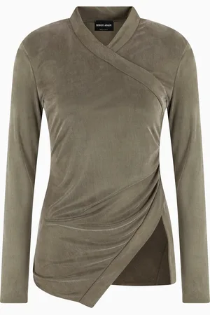 Giorgio Armani Jersey de punto de cupro