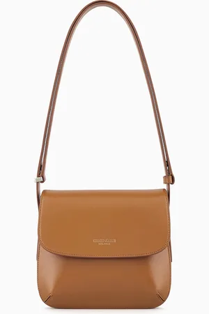 Giorgio Armani Bolso la Prima de piel graneada