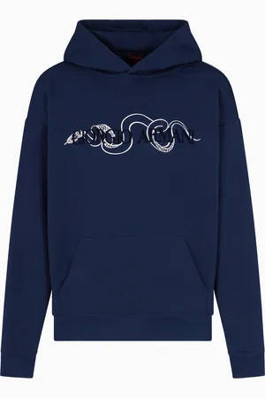 Giorgio Armani Sudadera con capucha de mezcla de algod??n