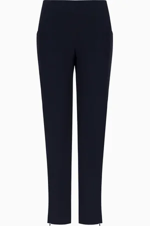 Giorgio Armani Pantalones pitillo de seda pura
