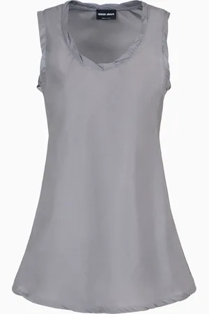 Giorgio Armani Top largo de seda