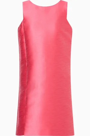 Emporio Armani Vestido corto de tejido efecto shantung