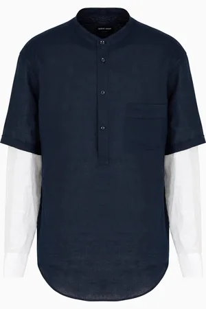 Giorgio Armani Camisa holgada de lino
