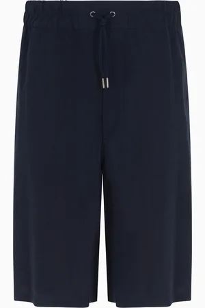 Giorgio Armani Bermudas sin pinzas de panam?? de cupro
