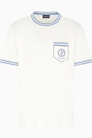 Giorgio Armani Camiseta de punto piqu?? de seda