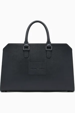 Emporio Armani Bolso modelo business de piel abatanada