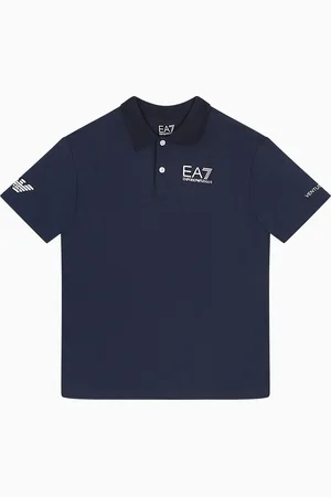 EA7 Polo Tennis Pro Boy de tejido técnico VENTUS7