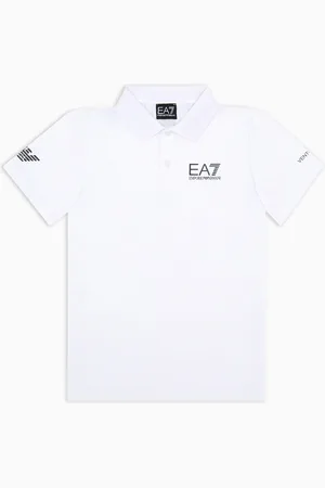 EA7 Polo Tennis Pro Boy de tejido técnico VENTUS7
