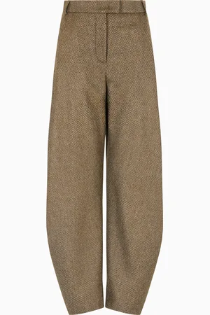 Giorgio Armani Pantalones suaves de punto de lana virgen y cachemir