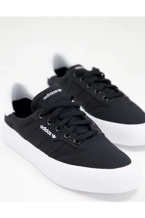adidas Zapatillas de deporte negras y blancas 3MC de