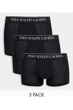 Ralph Lauren Pack de 3 calzoncillos negros de