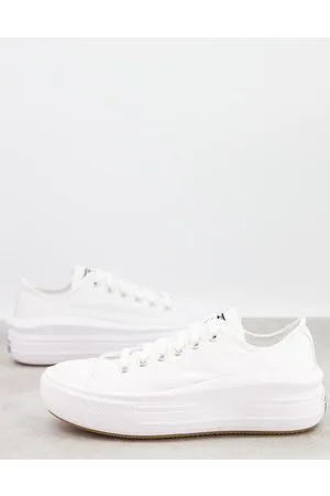 Converse Zapatillas de deporte blancas Chuck Taylor All Star Move Ox de