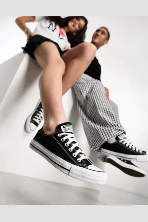 Converse Zapatillas negras Chuck Taylor All Star OX de