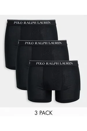 Ralph Lauren Pack de 3 calzoncillos largos negros de