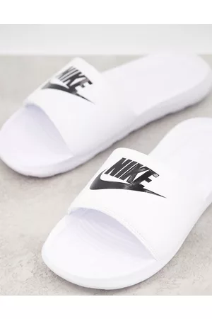 Nike Sandalias blancas Victori One de -Negro