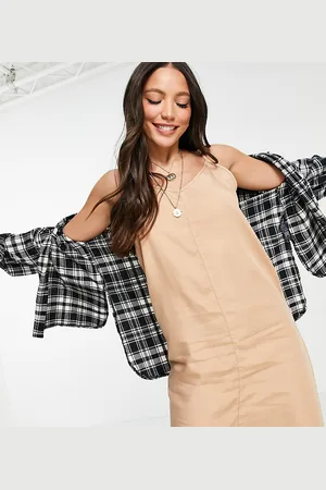 Noisy May Vestido corto de tirantes de -Verde