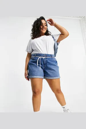 Noisy May Pantalones cortos vaqueros mom con lavado de