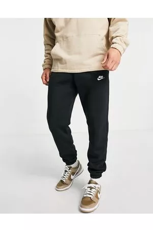Nike Joggers negros con dobladillo de Club