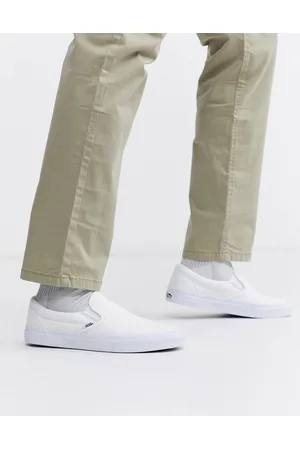 Vans Zapatillas blancas sin cordones de Classic