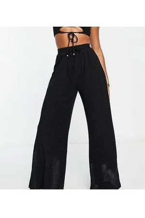 South Beach Pantalones playeros metalizado extragrandes de