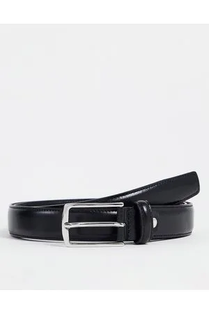 JACK & JONES Cinturón de cuero premium de