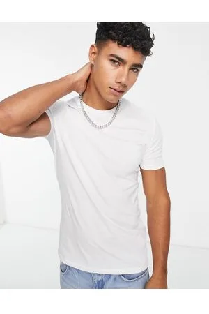 New Look Camiseta blanca ajustada de