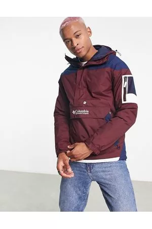 Columbia Chaqueta y burdeos sin cierres aislante Challenger de