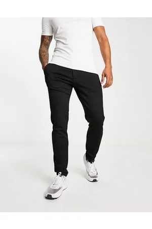 Only & Sons Pantalones de corte slim tapered en de