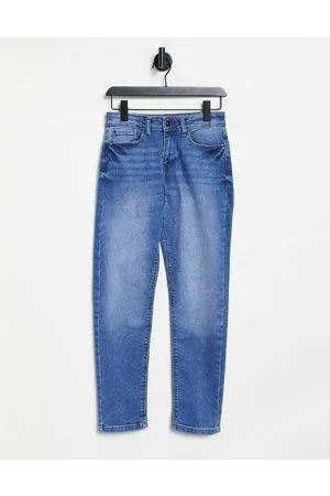 JDY Vaqueros mom azules de talle alto Newtyson de
