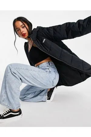 Vans Chaqueta de plumas negra larga Foundry de