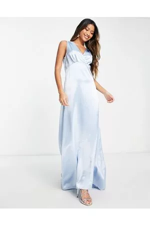 Pastel de Vestidos para Mujer en color azul 