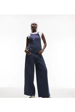 Topshop Peto largo de estilo casual de -Gris