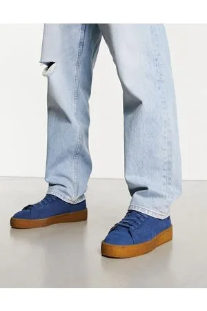 adidas Zapatillas de deporte azules Stan Smith Crepe de