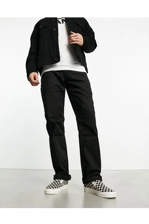 Vans Pantalones chinos negros holgados de Authentic