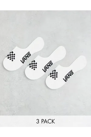 Vans Pack de 3 pares de calcetines blancos Canoodle de Classic