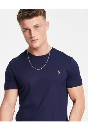 Ralph Lauren Camiseta con logo de algodón Pima de