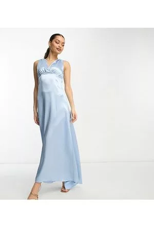 Pastel de Vestidos para Mujer en color azul 