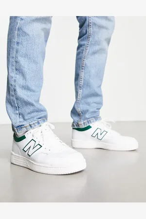 New Balance Zapatillas de deporte blancas y verdes 480 de -Blanco